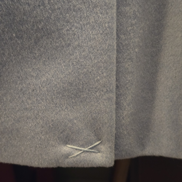 NWT Calvin Klein Baby Blue Wool Coat - Picture 6 of 8